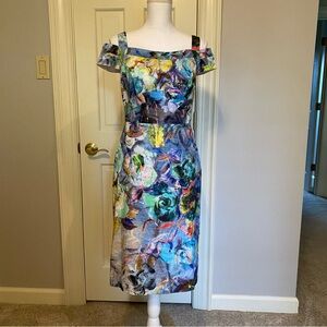 Beautiful Nicole Miller midi dress